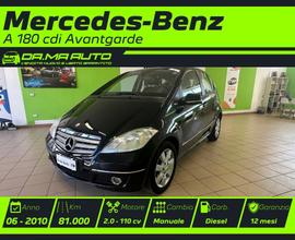 Mercedes-benz A 180 CDI Avantgarde KM81.000
