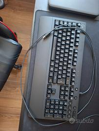 Tastiera Logitech Gaming con filo Italiana
