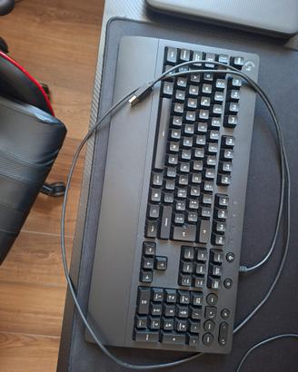 Tastiera Logitech Gaming con filo Italiana
