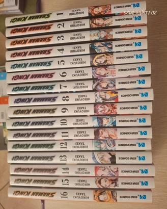 shaman king final edition, da 1 a 16, star comics