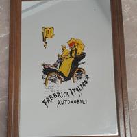 Quadretti, n° 6, pubblicitari vintage a specchio 