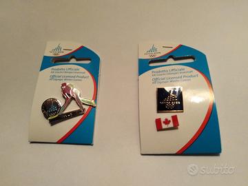 Pin ufficiali Giochi Olimpici Torino 2006