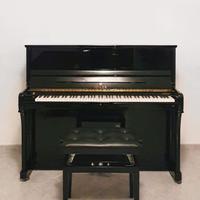 Pianoforte verticale lucido Nero Seiler