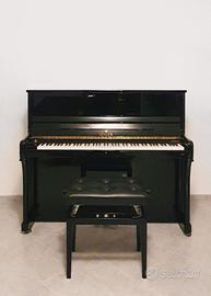 Pianoforte verticale lucido Nero Seiler