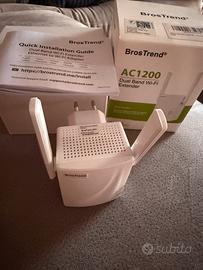 BrosTrend AC1200 Dual Band Wi-Fi Extender