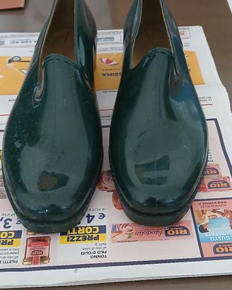 scarpe/mocassini in gomma