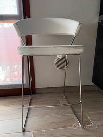 Sgabello Calligaris New York Bianco - Cucina