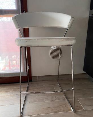 Sgabello Calligaris New York Bianco - Cucina