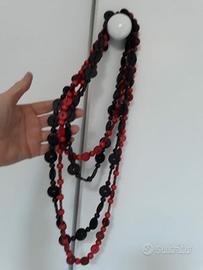 Collane lunghe in legno 