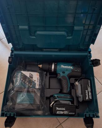 Makita Trapano Avvitatore 18V con Caricabatterie