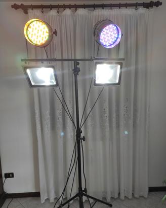 luci led palco