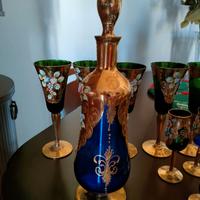 Bicchieri in vetro di murano