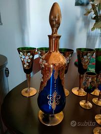 Bicchieri in vetro di murano