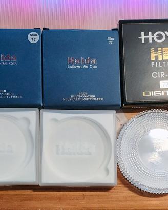 4 filtri ND HAIDA Pro II + Hoya HD Polarizzatore