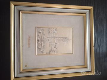 bassorilievo in lastra argento 925/000