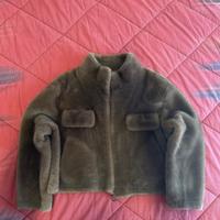 Giacca in ecopelliccia