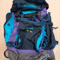 zaino ferrino young 50lt vintage