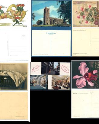 Cartolina Nuove, non viaggiate, non compilate,