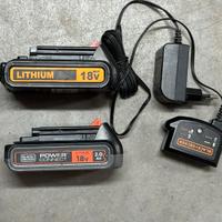 Batterie al lithium 18 v 2.0 AH  black e decker