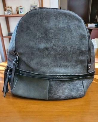 SPLENDIDO ZAINETTO VERA PELLE COLORE GRIGIO