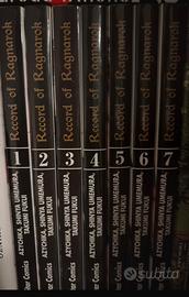 Manga Record of ragnarok (voume 1-7)