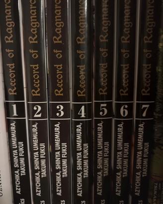Manga Record of ragnarok (voume 1-7)