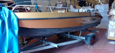barca open con motore 40 cv