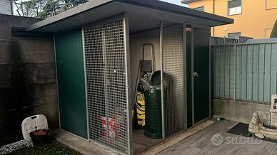 Box da esterno per Cani Coibentato attrezzi