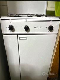 Mobilfornello Bompani a 3 fuochi