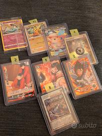 lotto carte da collezione Pokemon 