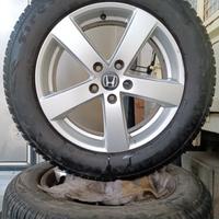 4 Ruote Complete Invernali 17" - Firestone 225/60 