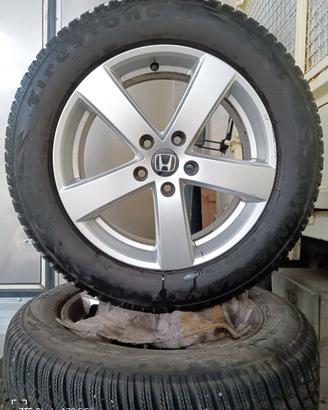 4 Ruote Complete Invernali 17" - Firestone 225/60 