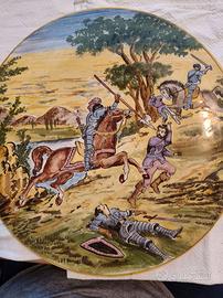 Piatto grande vintage Casucci Chianciano Terme