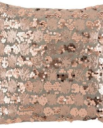 Cuscini velluto e paillettes rosa/grigio /marrone