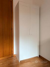 Armadio guardaroba Ikea due ante bianco