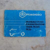 libretti manuali vespa pk 50 e 125