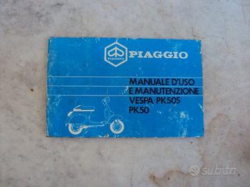 libretti manuali vespa pk 50 e 125