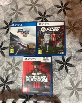 3 giochi per ps 5