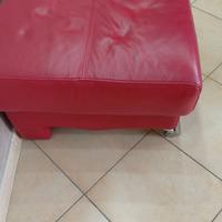 Divano in pelle circa 2 metri