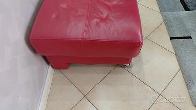 Divano in pelle circa 2 metri