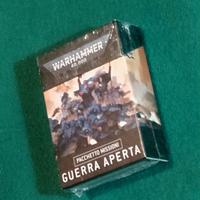 Carte Missione Wh40k "Guerra Aperta", sigillate