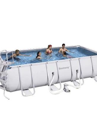 Piscina rettangolare BESTWAY 649cm x396cm x 132cm