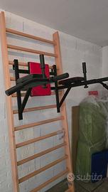  Spalliera Svedese + Barra Multifunzione