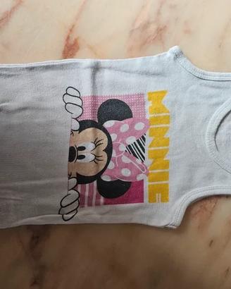 canotta estiva di minnie