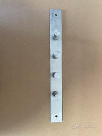 Appendiabiti Muro Alluminio