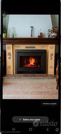 Inserto  a legna  ventilato