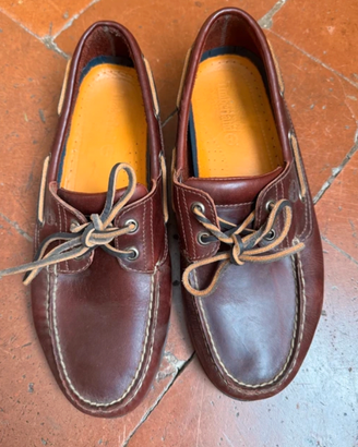 Scarpa Timberland barca classiche marroni uomo