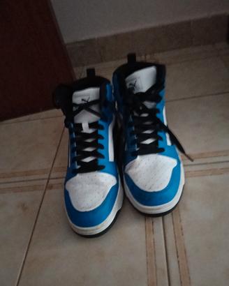 Scarpe Puma Rebound Joy Mid – Blu/Bianco/Nero 