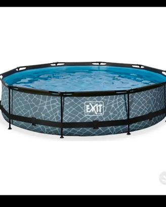 Piscina 360x76 con pompa nuova imballata