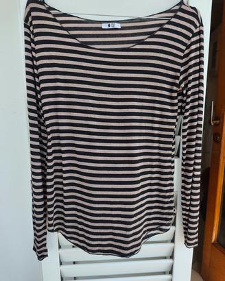 maglia a maniche lunghe egg family taglia M